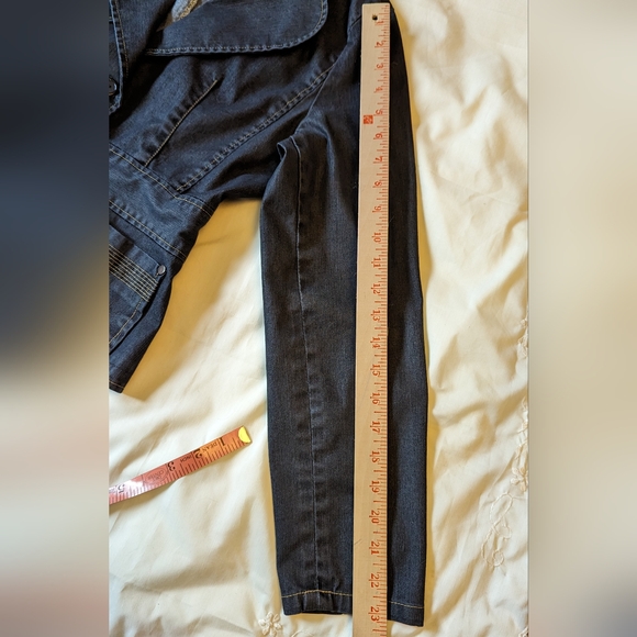 Urban Life szM fitted dark denim jacket EUC - Picture 5 of 7